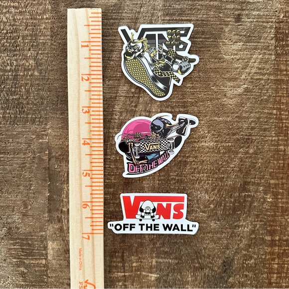 VANS STICKERS 10 UNIQUE STICKERS - Picture 3 of 5